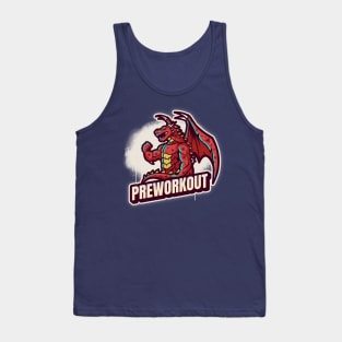 Preworkout bodybuilder dragon Tank Top